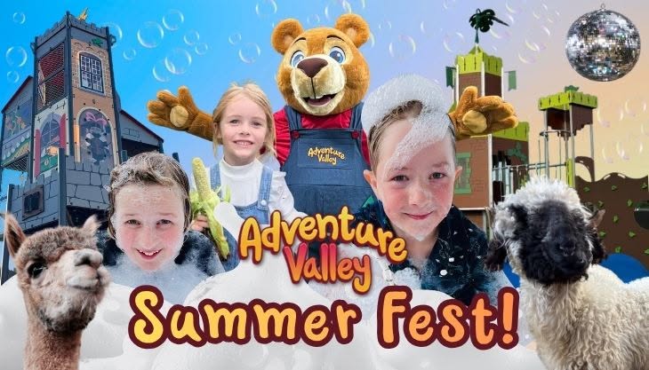 Adventure Valley Summer Pass 2026 - Unlimited Visits for £29.75