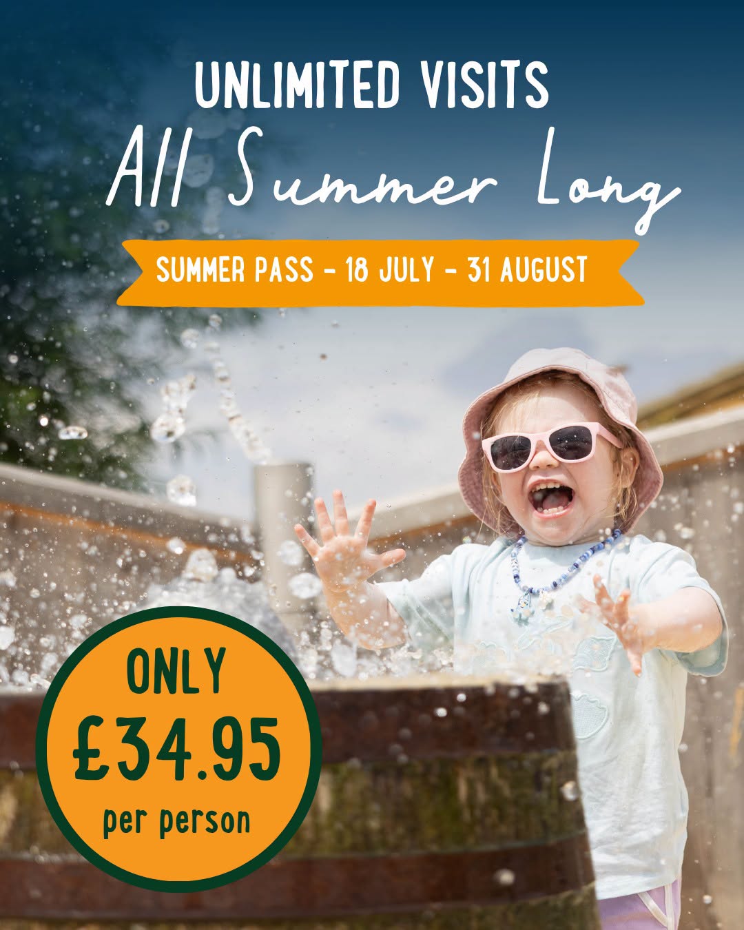 Hogshaw Farm Summer Pass 2026 - Unlimited Visits for £34.95