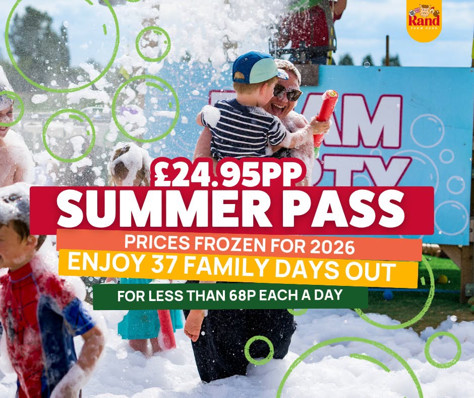 Rand Farm Park Summer Pass 2026 - 37 Days Unlimited for £24.95